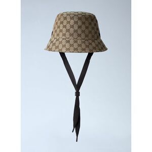 Gucci Men Logo Motif Bucket Hat